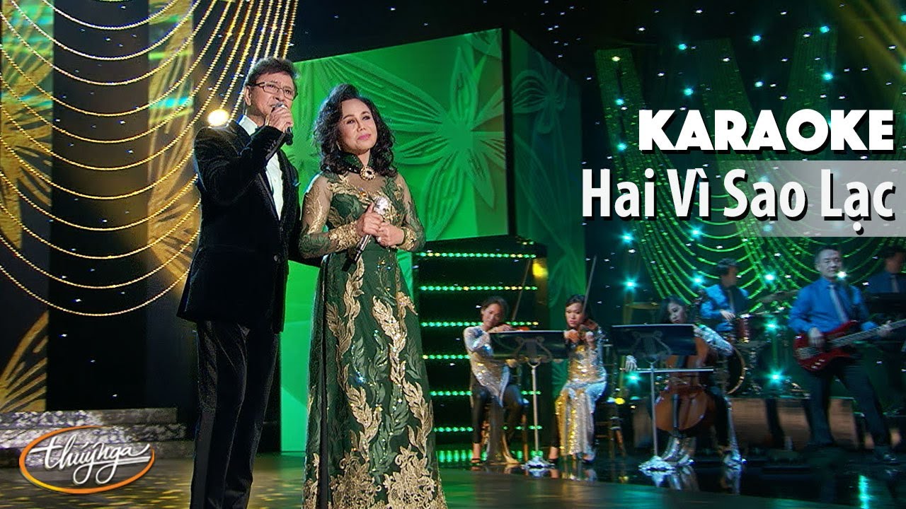 Karaoke | Hai Vì Sao Lạc (Thanh Tuyền & Anh Khoa)