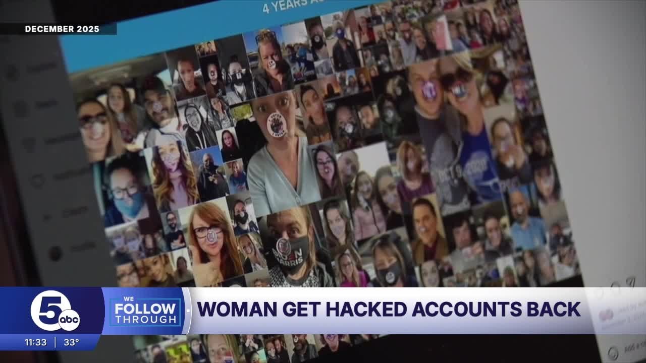 'You are the only reason why I got these accounts back'