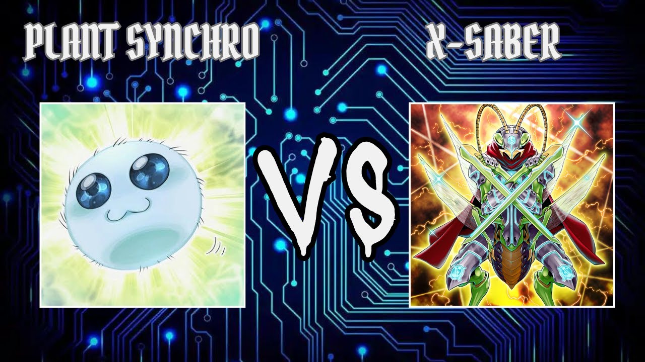 KyleYGO94(Plant Synchro) vs Hymne(X-Saber) | Yugioh Tengu Plant Format | Dueling book