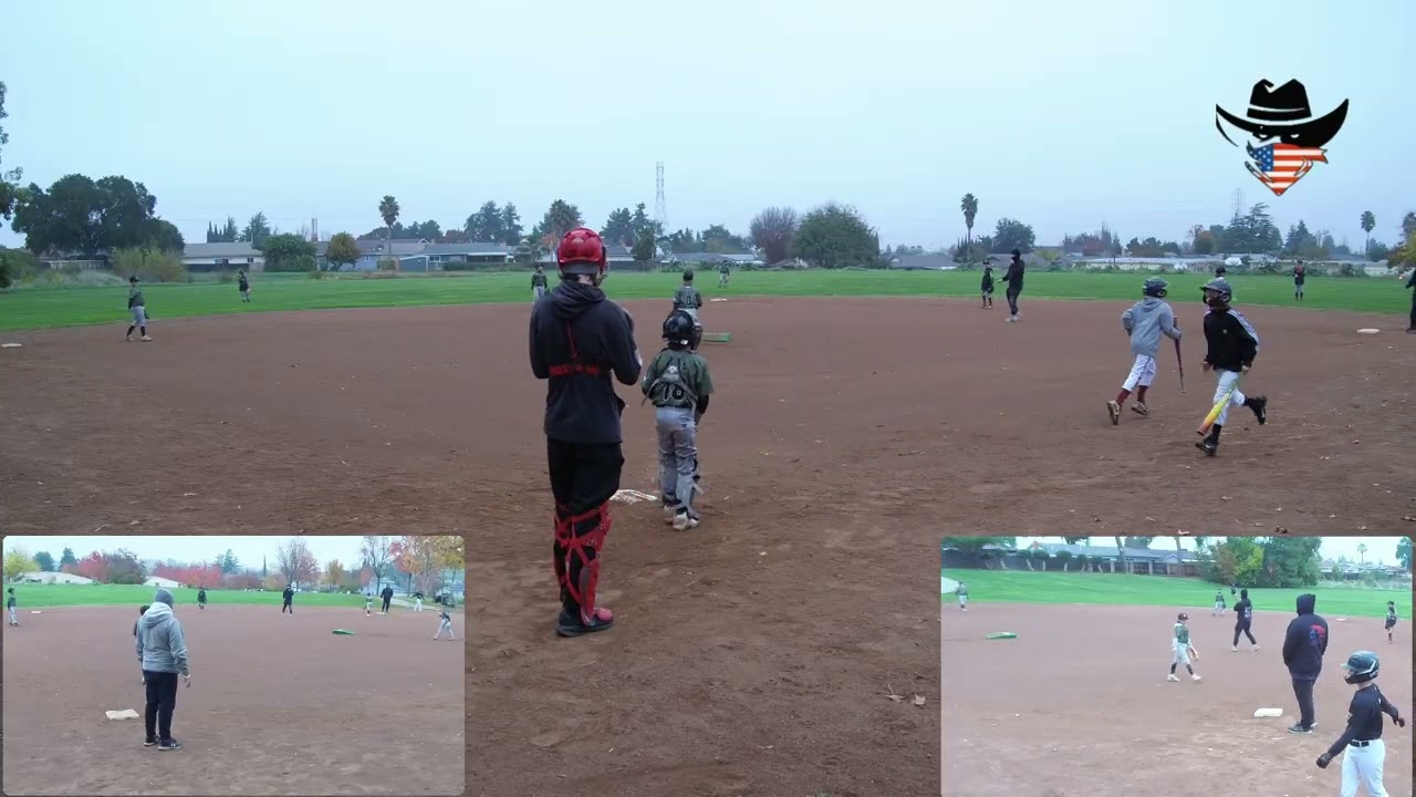 American Outlaws 9u vs Tri Valley Dawgs 10u - Winter Scrimmage - Dec 14, 2025