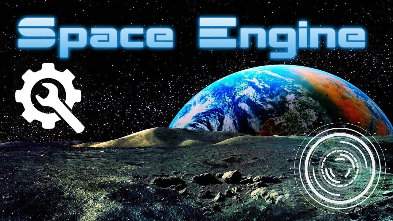 Navegador Espacial todas as Funções do Simulador de Universo Space Engine