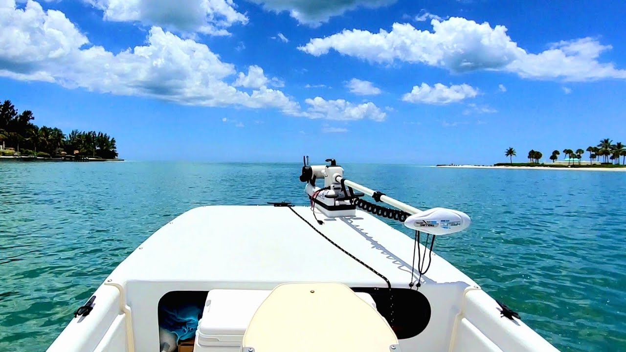 Beautiful Siesta Key Florida boat trip! Cruising through Paradise on my Skiff