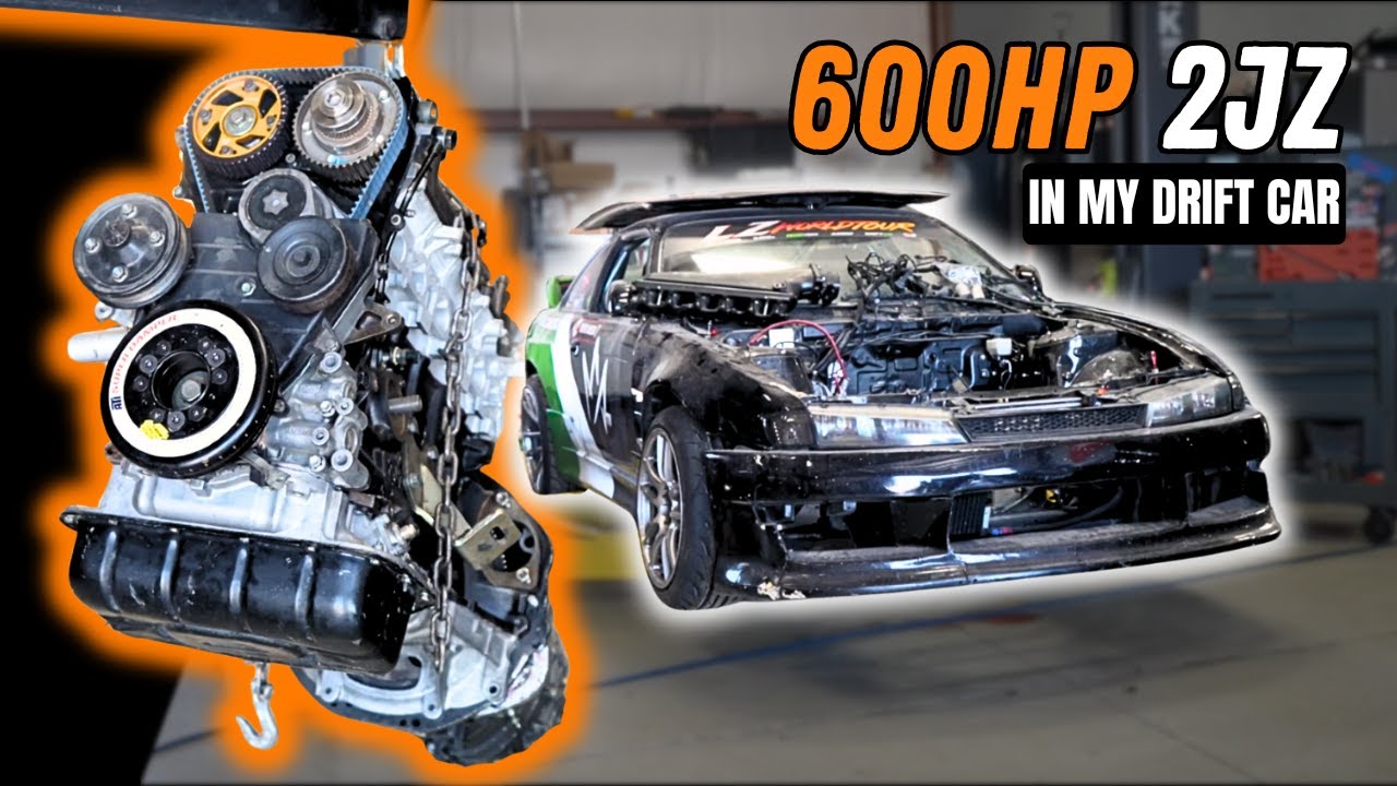 My 2JZ S14 IS ALIVE!!