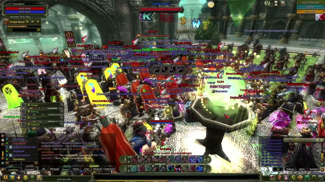 ZERO mythril boot tekte up ve satış #knightonline #upgrade #mmorpg