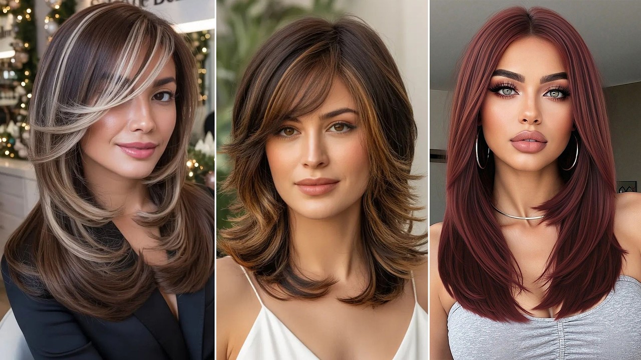 Layered Haircuts For Medium Hair In 2026 He Ultimate Hair Makeover The Power Of A Haircut ☠️🔥😈