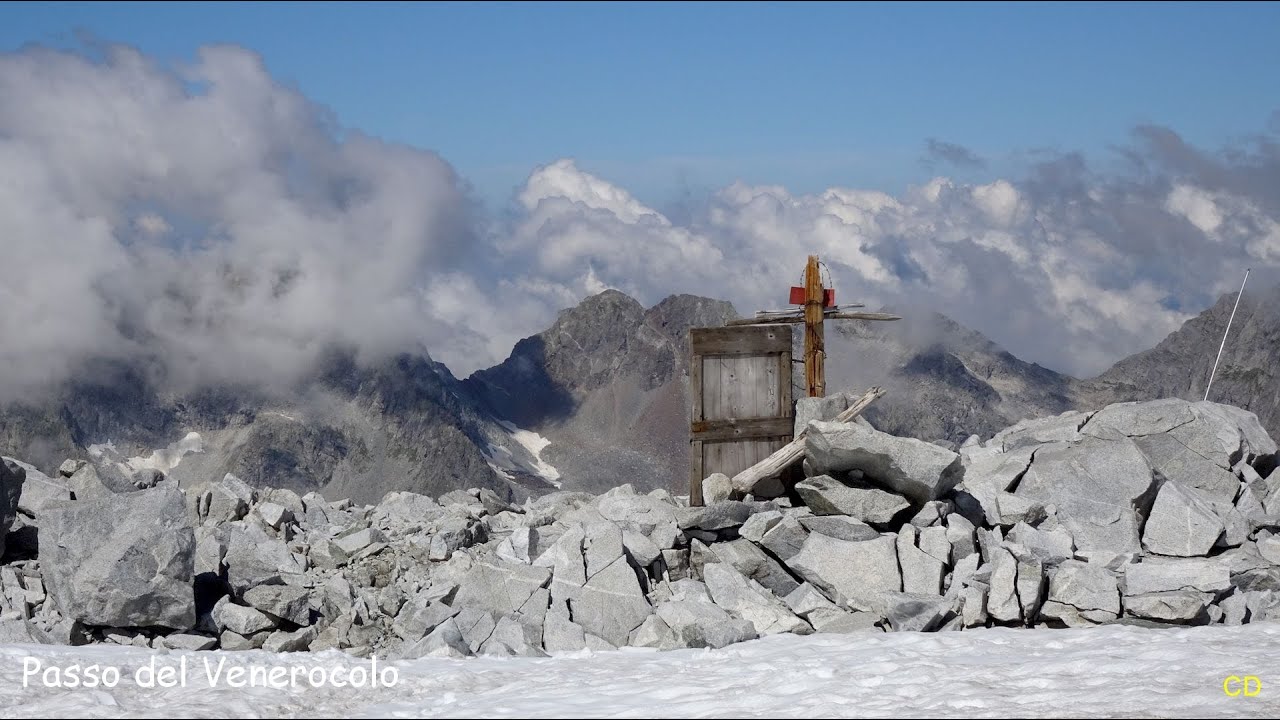 Passo del Venerocolo dal Rifugio Garibaldi Adamello