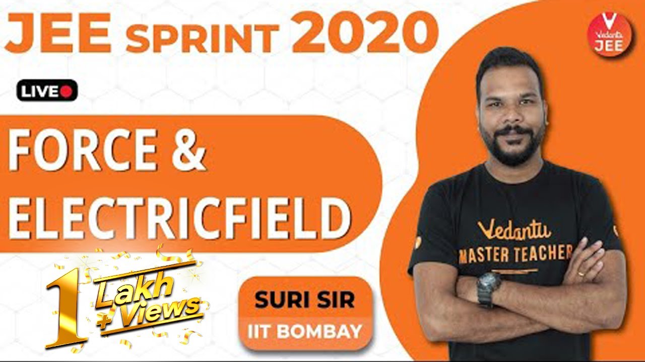 Electric Force and Electric Field | JEE Sprint 2020 | JEE 2020 | IIT JEE Physics | IIT JEE Main 2020