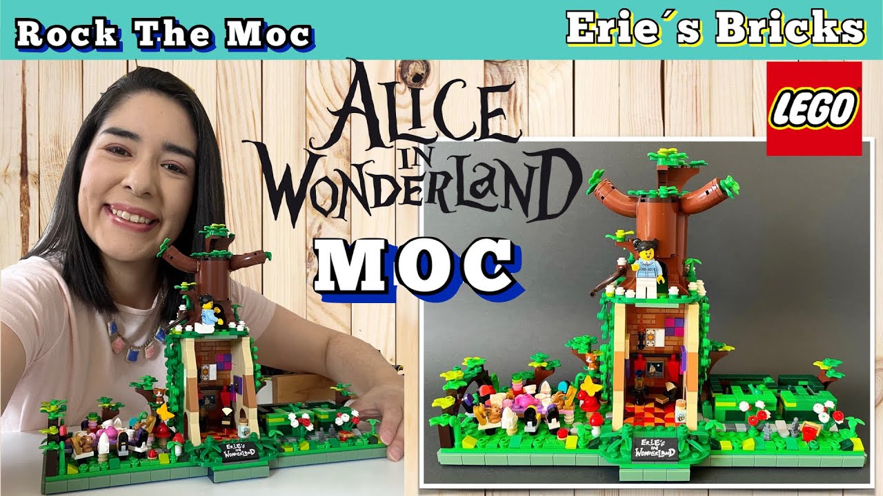 Como hacer un diorama de Alicia de en País de las Maravillas | Concurso MOCs ronda 4