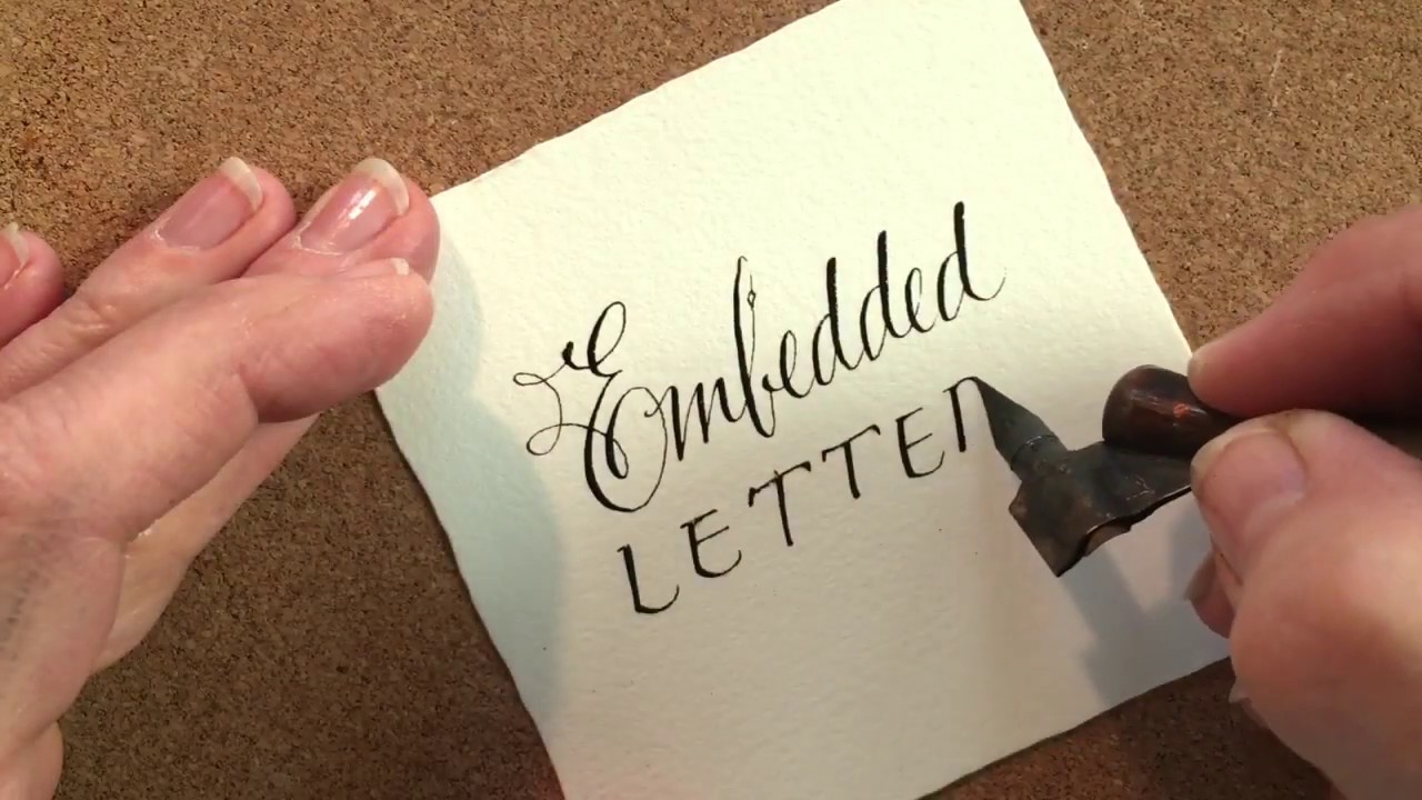 Zentangle® KTT #015  鑲嵌文字 [中文字幕版]－請設定開啟字幕功能