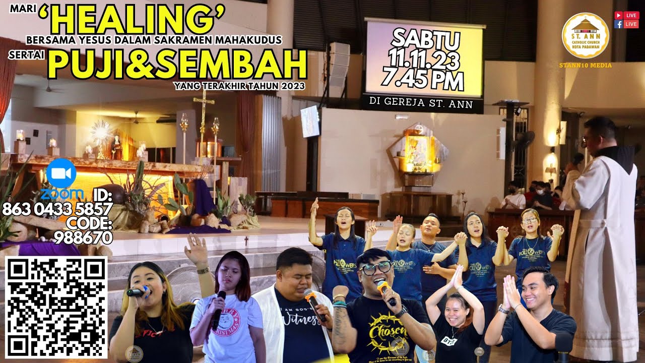 Kebaktian | Puji & Sembah dengan Penyembuhan, November 2023