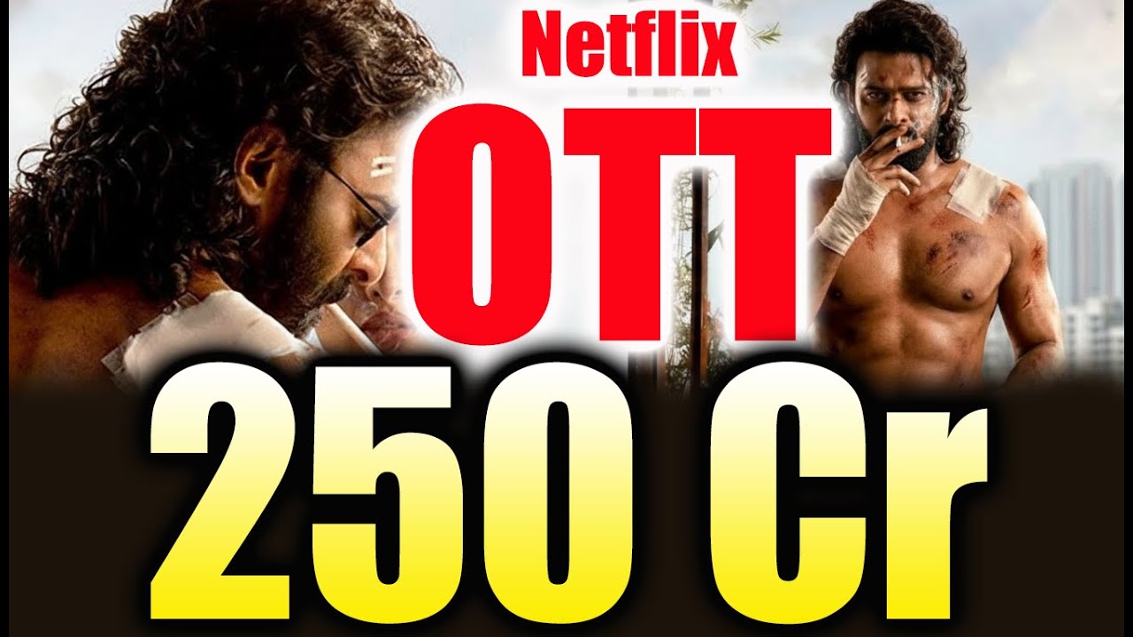 Spirit movie OTT offer 250crs by netflix | Prabhas