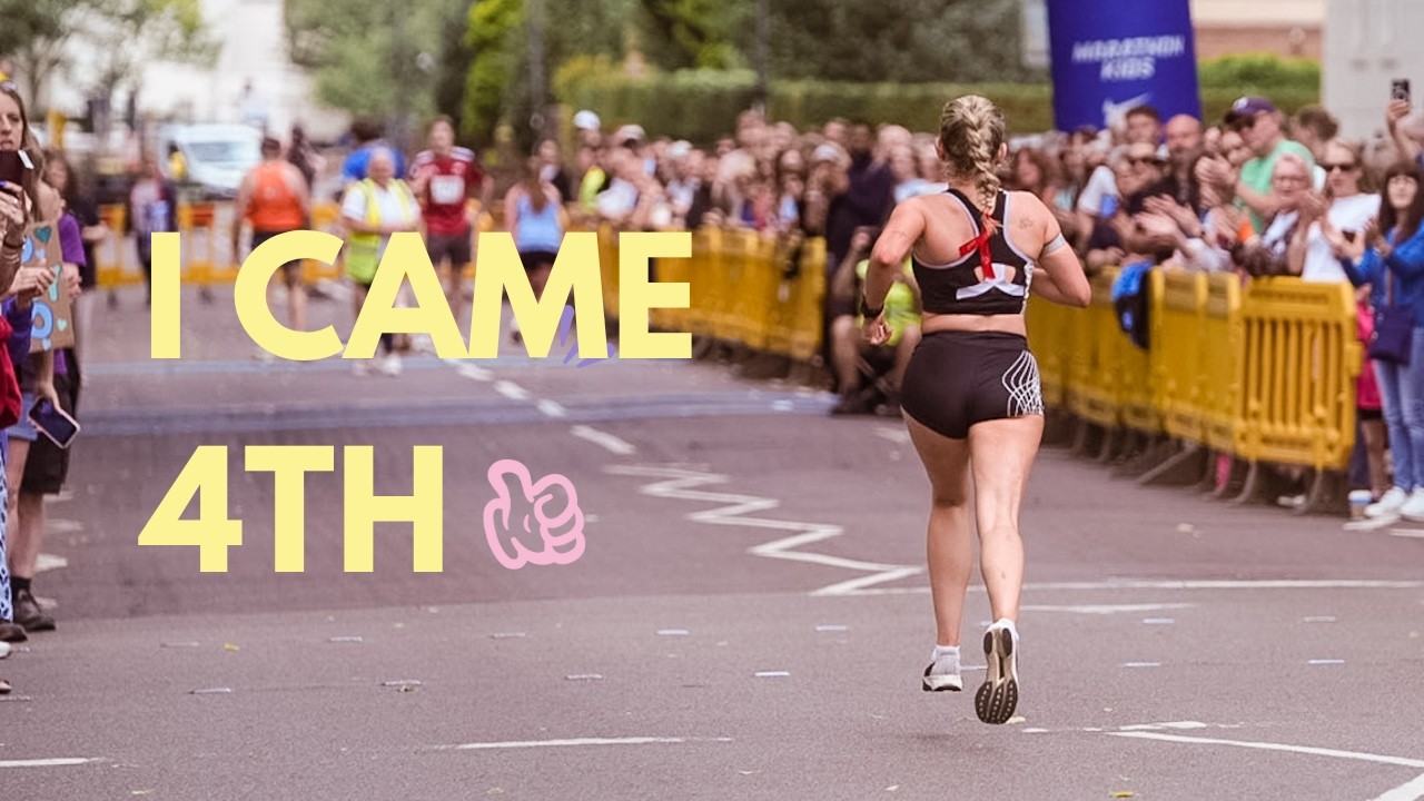 I Came 4th Female at Leamington Spa Half Marathon!