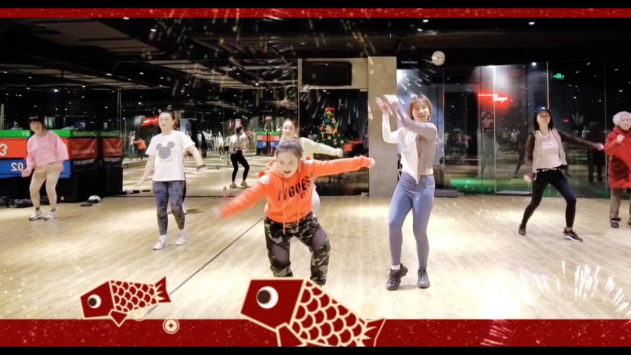 YayA // ZUMBA // 福虎迎春《祝福你》粤语 尊巴燃脂舞
