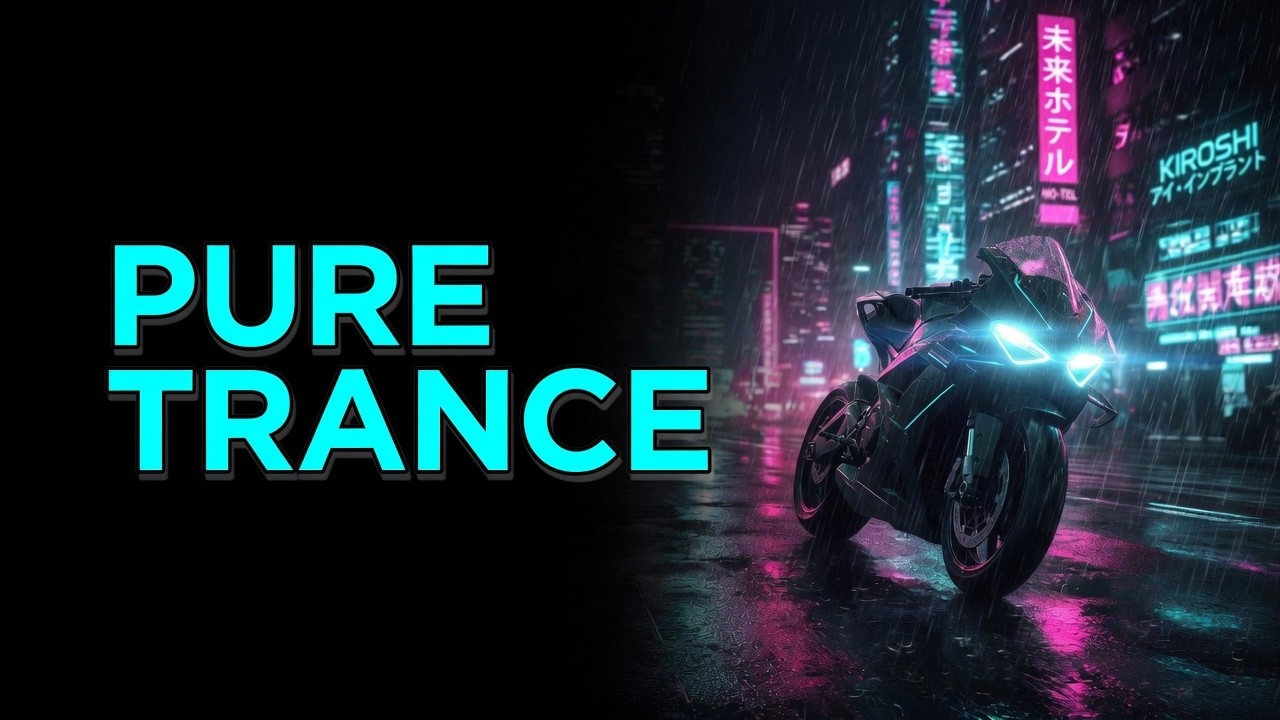 NeonTrance – Пробуждение Кроносферы | Ночная поездка под дождем | Кинематографическая мотоциклетн...