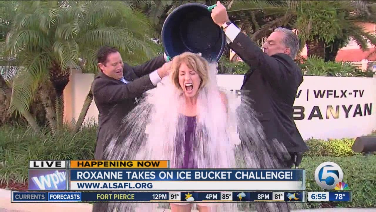 Roxanne Stein takes on Ice Bucket Challenge