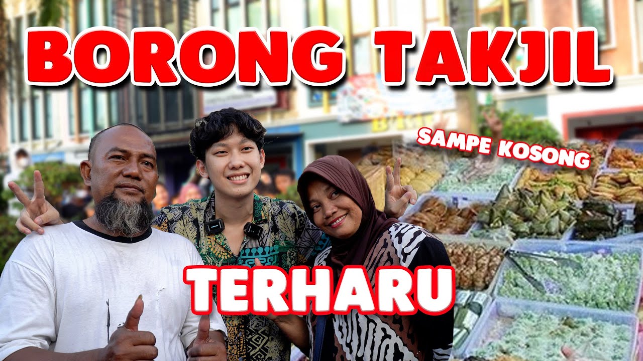 BAPAK JUAL TAKJIL DIBUAT BINGUNG KIRAIN PRANK?! DI BORONG JUTAAN RUPIAH?!