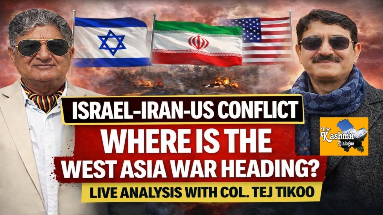 #Israel #Iran #US Conflict | Where is the #WestAsia War Heading? | Live Analysis with Col. Tej Tikoo
