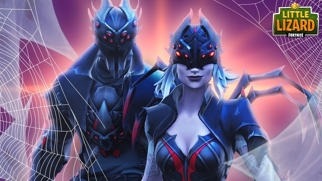 ARACHNE AND SPIDER KNIGHT EAT FORTNITE PLAYERS?!  - *NEW SKIN* - FORTNITE SEASON 6 SHORT