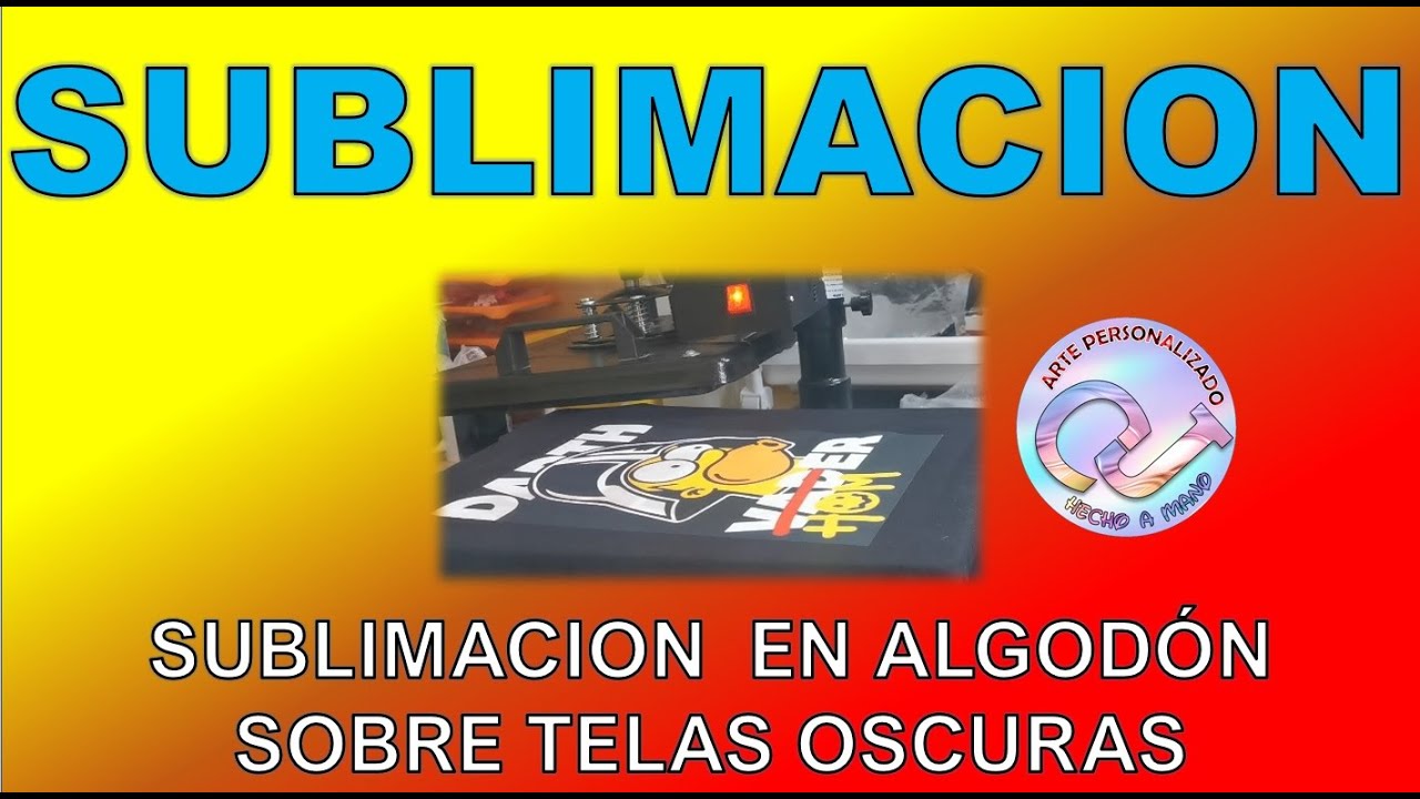💎Sublimar Telas de Algodón Oscuras.💎 Sublimación sobre fondos oscuros.💎 Sublimar camisetas negras.💎