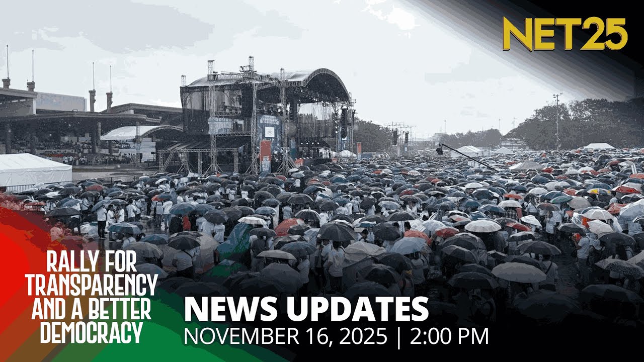 NEWS UPDATE | RALLY FOR TRANSPARENCY AND A BETTER DEMOCRACY | 2:00 PM