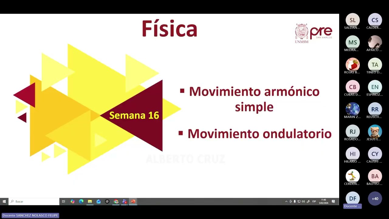 Física - Semana 16 - Pre San Marcos Ciclo 2025-II (Nuevo Ciclo)