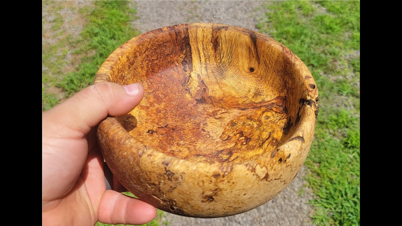 Turning a Burl Into a Bowl.