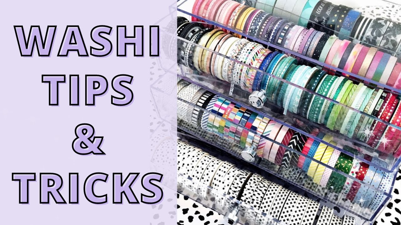 WASHI TIPS & TRICKS | HOW I USE WASHI IN MY PLANNER