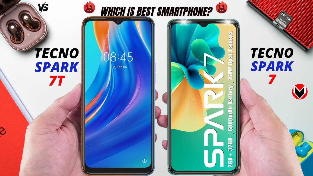 TECNO SPARK 7T VS TECNO SPARK 7 _ Full Detailed Comparison _Which is best?
