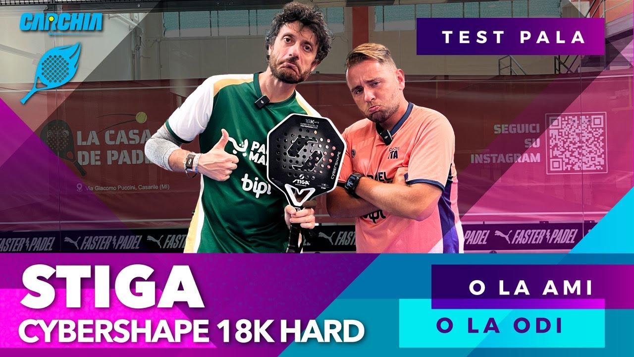 Stiga CYBERSHAPE 18K HARD: Recensione (ENG SUBS). Che effetti! Una pala da provare assolutamente