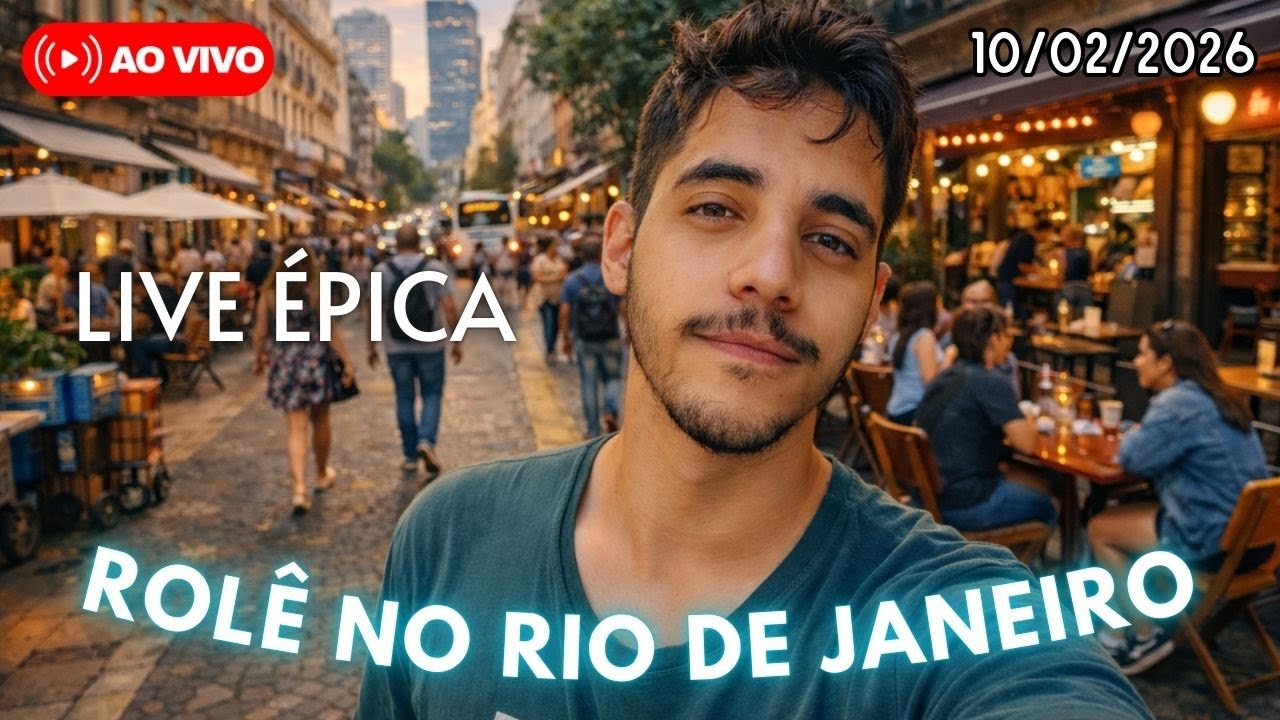 🔴AO VIVO | IRL Raiz na CIDADE MARAVILHOSA | RIO DE JANEIRO | ROLÊ ÉPICO 😎🍻🤦🏼‍♀️
