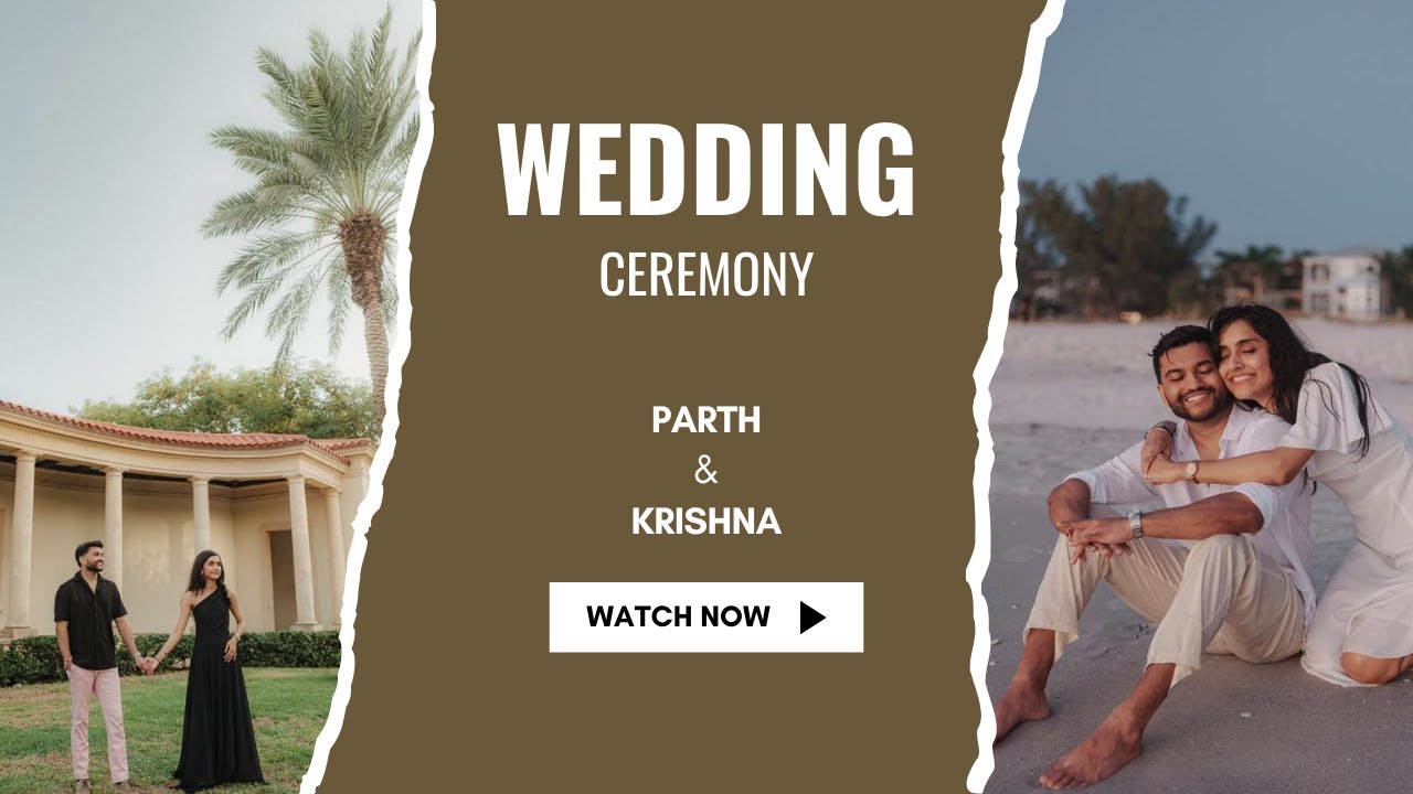 Parth & Krishna | Wedding | Live