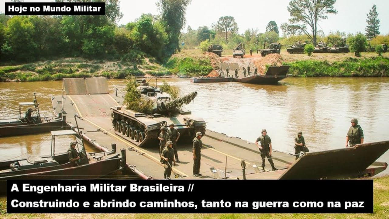 A Engenharia Militar Brasileira &ndash; Construindo e abrindo caminhos, tanto na guerra como na paz