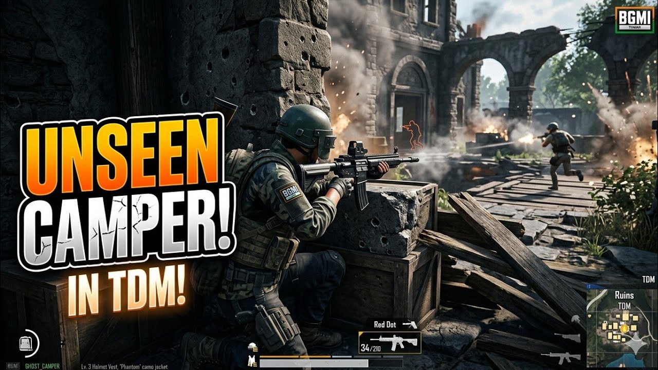 TDM mein bhi camp 😭 | PUBG | PUBG MOBILE | BGMI 