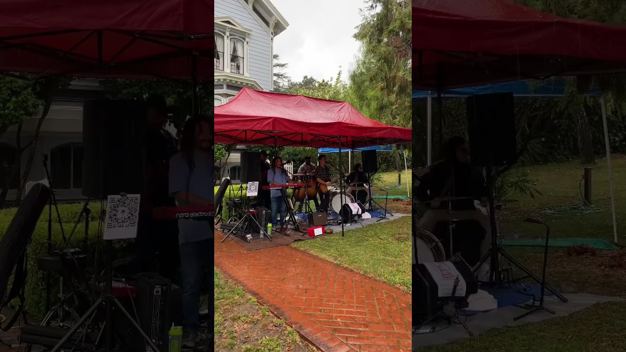 Malpica live at porch fest 9/2022 ￼#livemusic #california #porchfest #sanrafael #guitar #band #funk