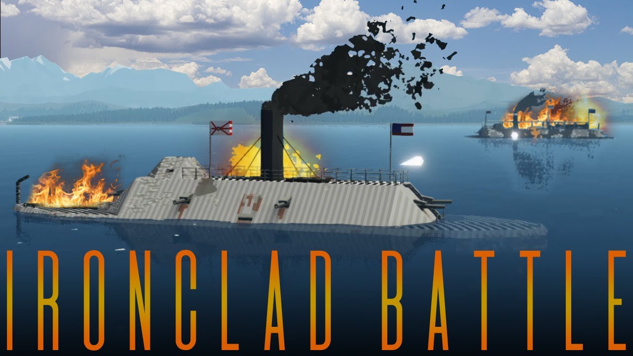 Multiplayer Ironclad Battle! - Stormworks Multiplayer