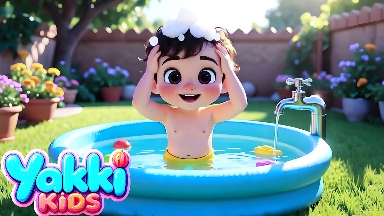 FUN Bath Time Songs For Kids!🛁 | Baby Bath Songs | Yakki Kid