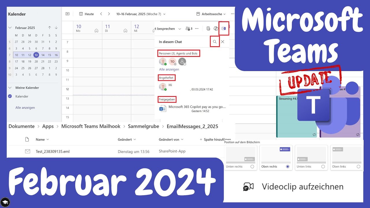 Microsoft Teams Update Februar 2025 | Welche Neuerungen sind im Dezember/Januar dazugekommen?