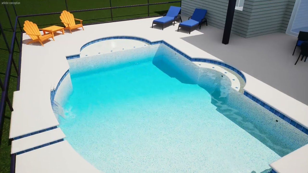 15x30 pool & spa