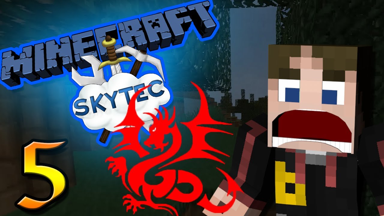 BESUCH BEI TEAM DRACHE | Minecraft SKYTEC #5 | mit VeniCraft, ZinusHD, Vicevice und MC1905