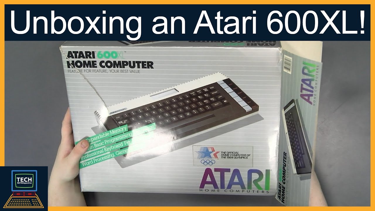 Unboxing a New Old Stock Atari 600XL - Tech Retrospective
