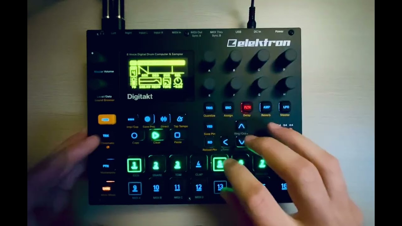 Digitakt in trance