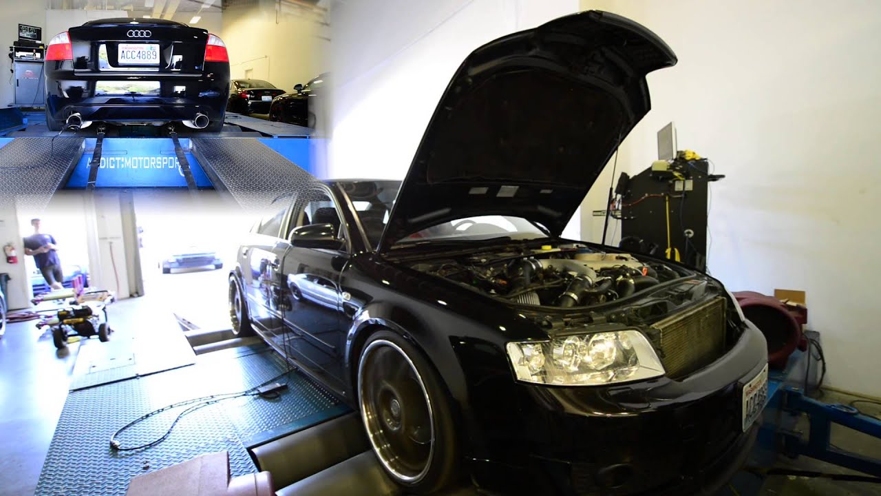 Stage 3 2.7T Swapped B6 A4 Dyno