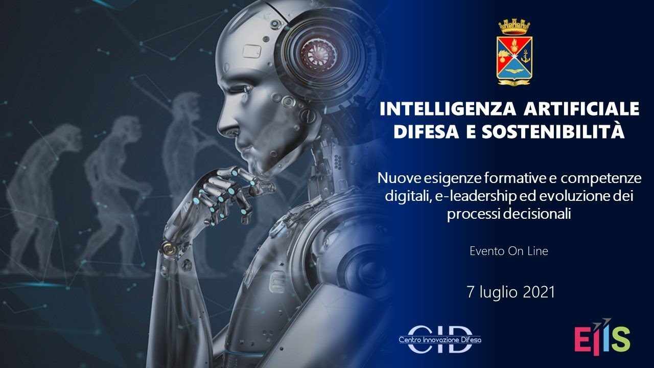 2&deg; Workshop sull'Innovazione della Difesa 2021 - Intelligenza Artificiale, Difesa e Sostenibilit&agrave;