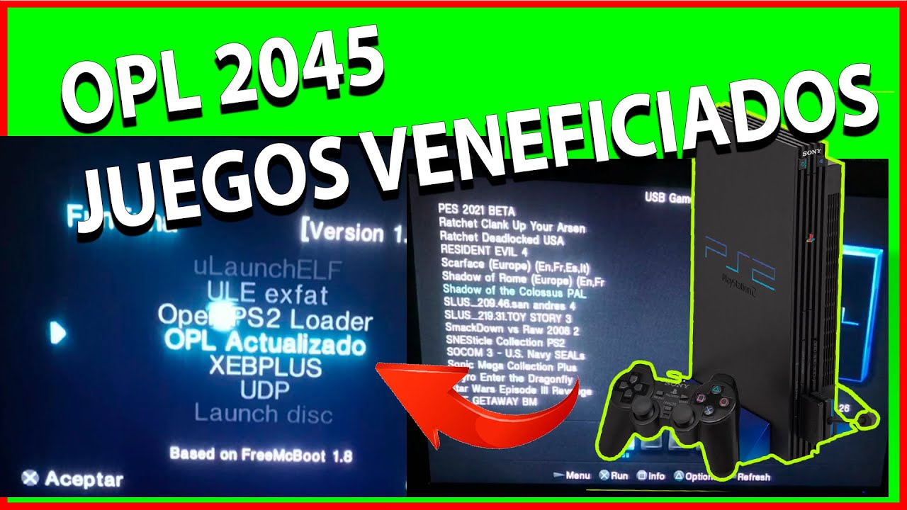 💥NUEVA VERSION OPL 2045 Y LAS ANTERIORES 🔴VEA LOS DETALLE COMPLETOS