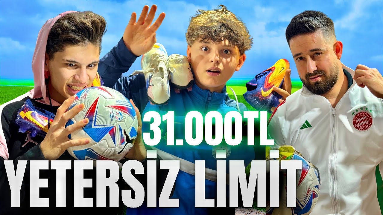 YETERSİZ LİMİT FUTBOL !! ft. KÜÇÜK RONALDO (31.000TL)