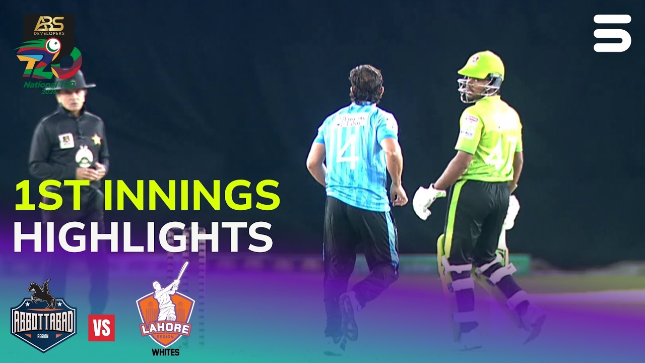 1st Innings Highlights | Abbottabad vs Lahore | Semi Final 02 | National T20 Cup 2026 | MZA1H