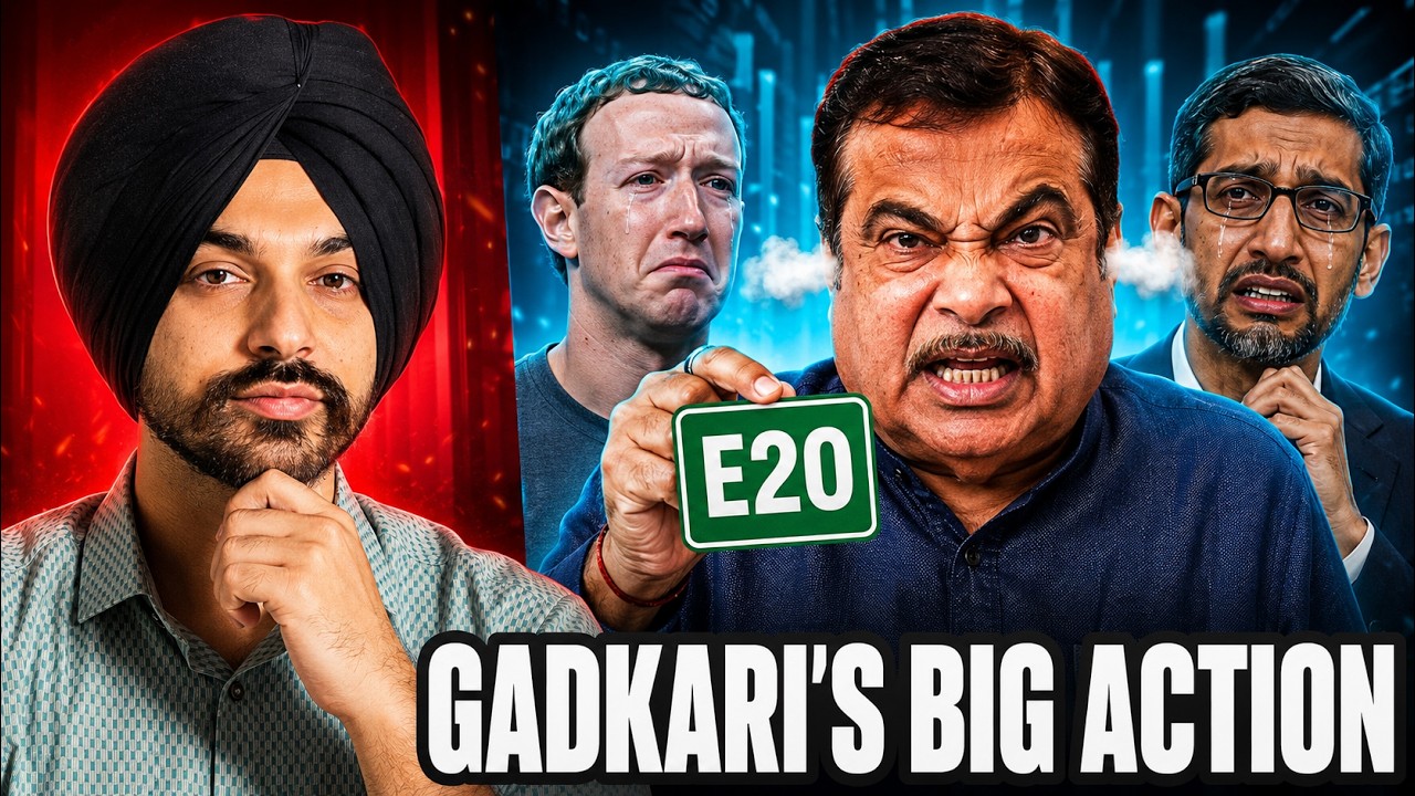 NITIN GADKARI VS META, X AND GOOGLE!!
