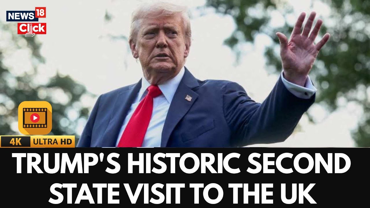 Trump&rsquo;s Historic Second UK State Visit: Major Nuclear Pact, Tech Deals & Tight Security Ahead | 4K