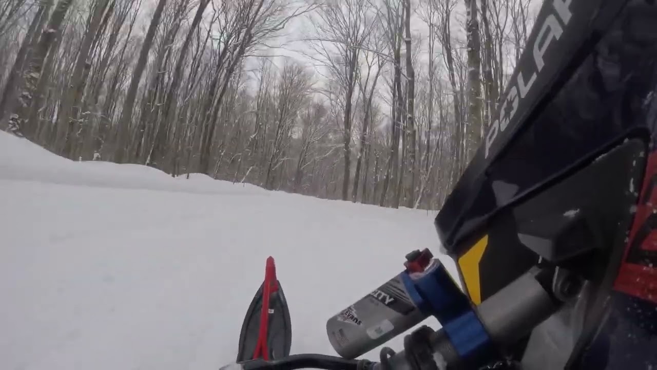 UP of MI snowmobiling 2026 Polaris 9R Patriot XCR