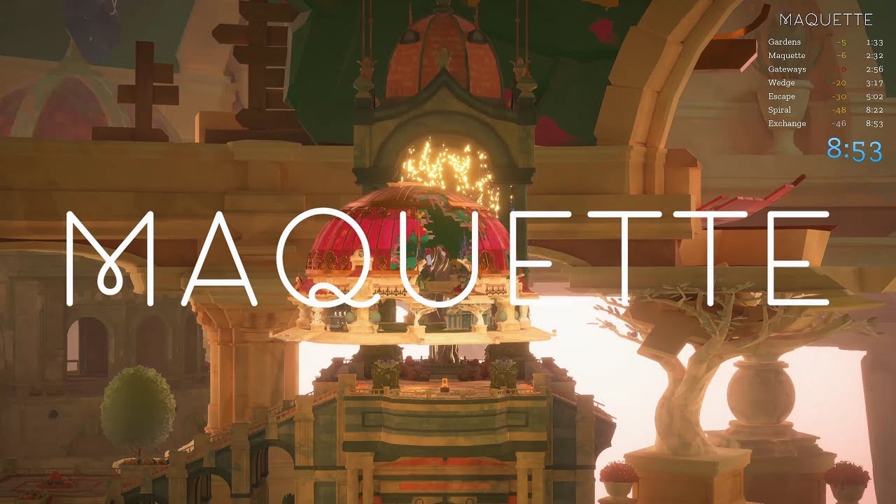 Maquette Any% Speedrun in 8:53